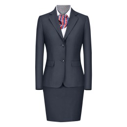訂做女西裝70%polyester 30%Rayon 修腰 保險 正裝 行政 單排兩鈕女西裝專門店 CHENSHANG WY1012 410克  合身西裝 SKLS077  訂做女西裝70%polyester 30%Rayon 修腰 保險 正裝 行政 單排兩鈕女西裝專門店 CHENSHANG WY1012 410克  合身西裝 SKLS077